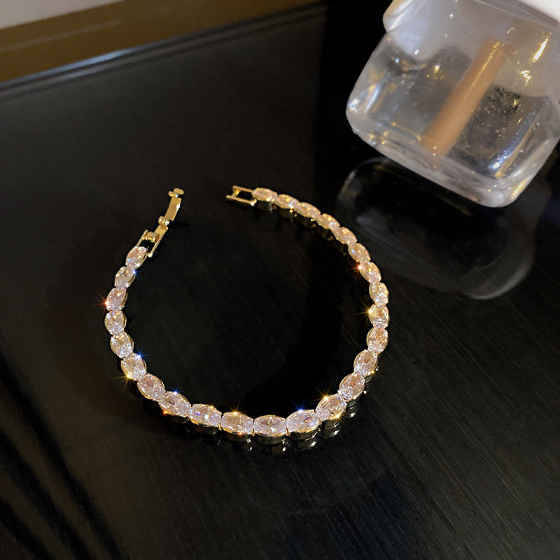 Wholesale Geometric Zircon Bracelet